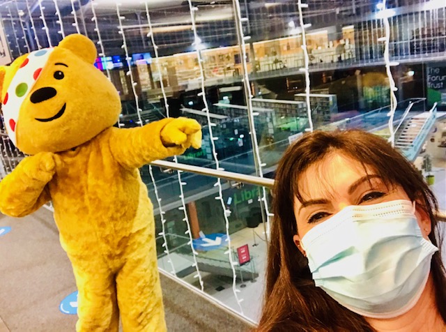 Children In Need with Maria